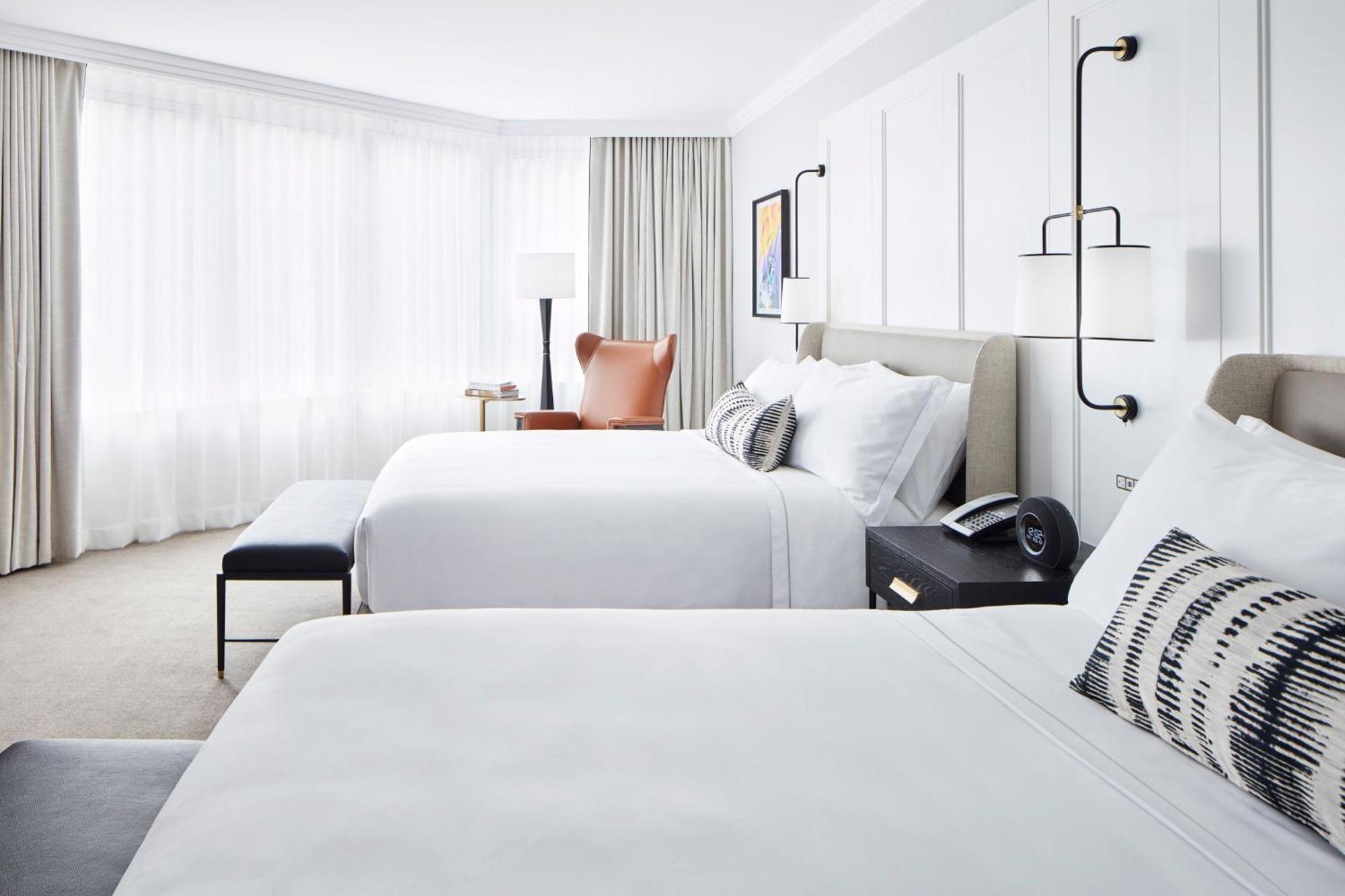 Deluxe Queen Room with Two Queen Beds and City View